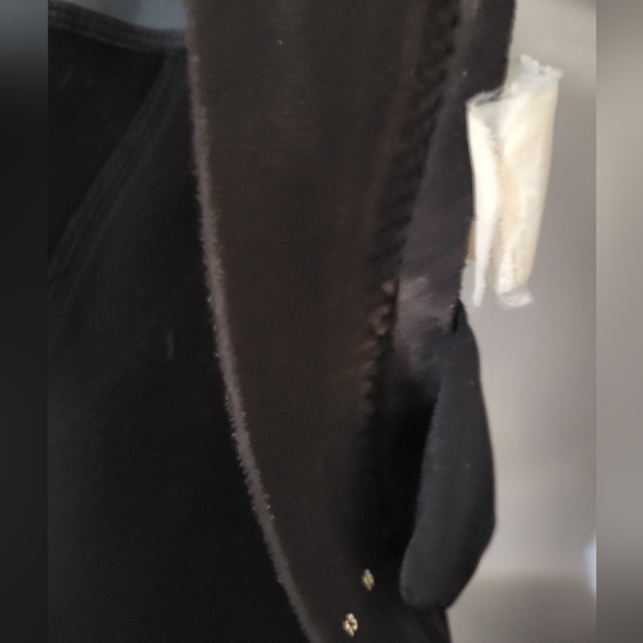 Wetsuit Mens LARGE  Fluid Shortie Swimsuit Black Yellow - Picture 9 of 10